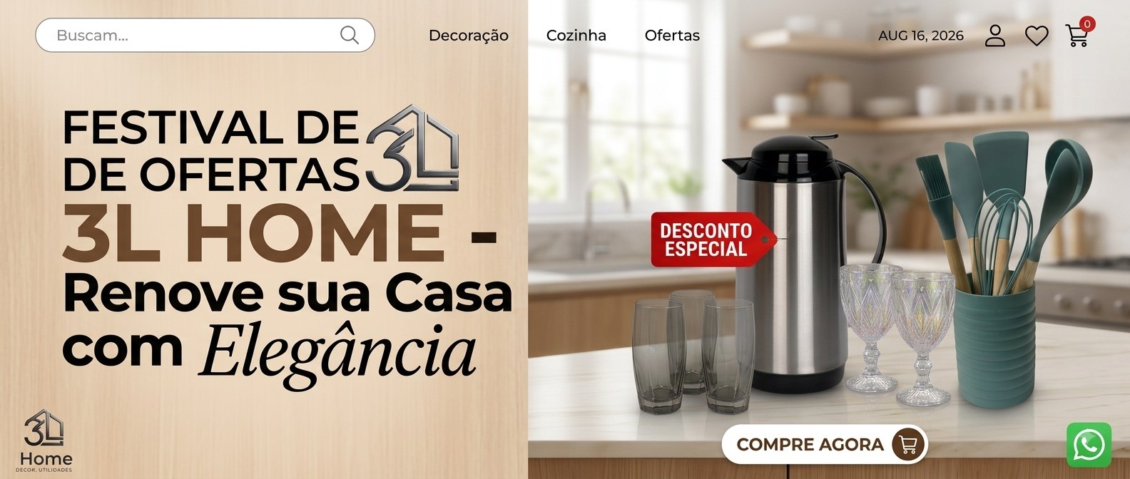 Festival de Ofertas 3L Home