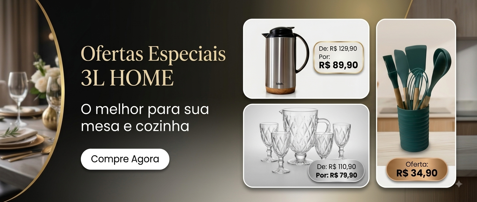 Festival de Ofertas 3L Home
